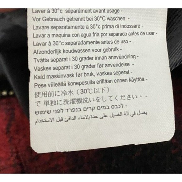 COPY - Rip Curl Graham Jacket Womens Red Plaid Medium Zip Button-Up Surf Wool B… - Picture 7 of 12